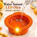 Water Sensor LED Diya for Pooja Pack of 24