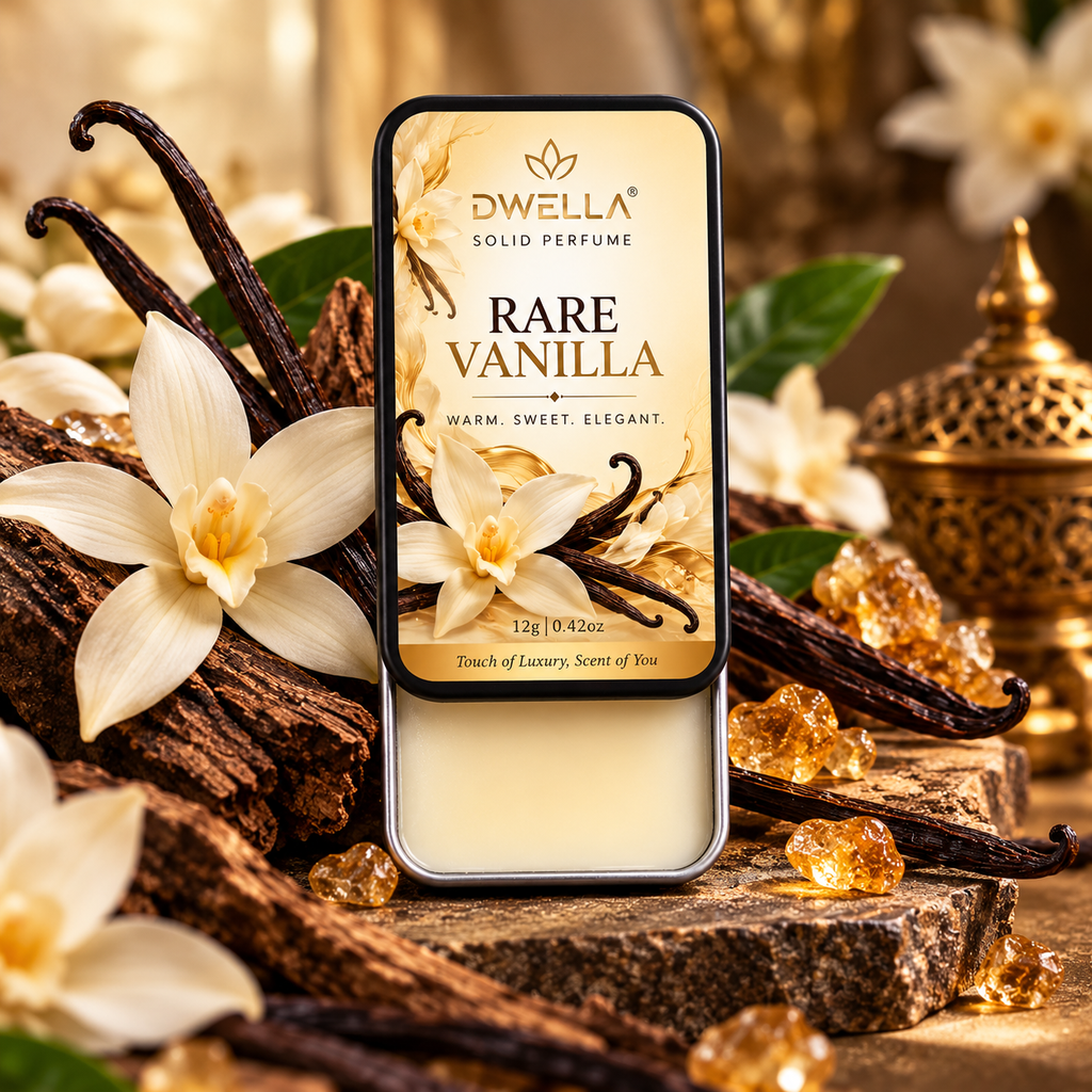 Rare Vanilla Solid Perfume & Get Woody Oud FREE | Buy 1 Get 1 Free