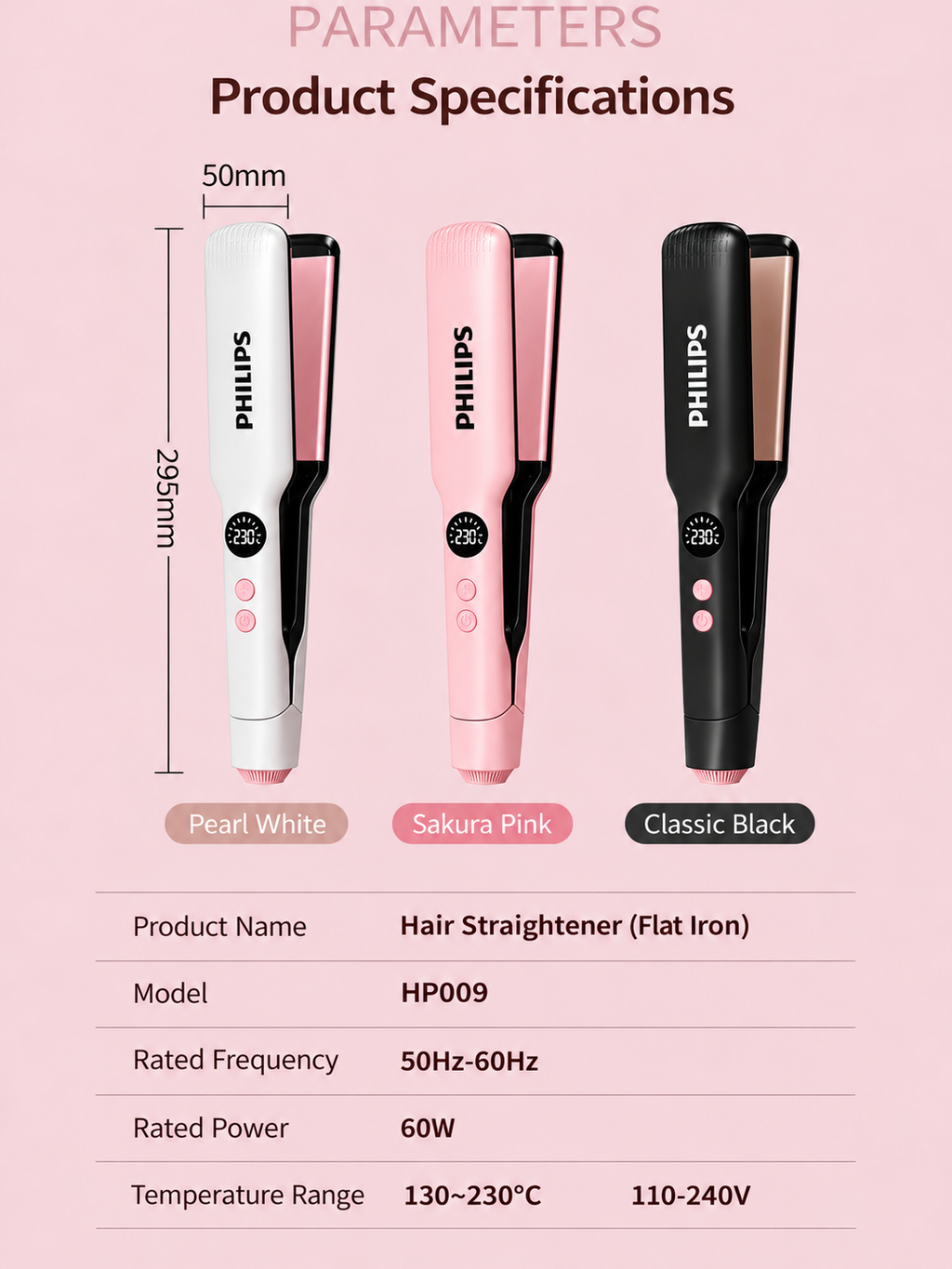 Philips Professional Hair Straightener