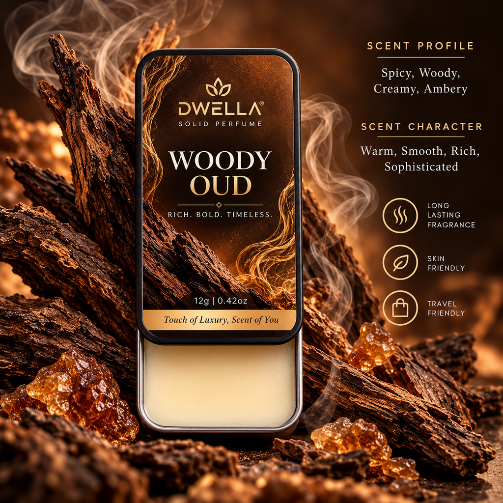 Rare Vanilla Solid Perfume & Get Woody Oud FREE | Buy 1 Get 1 Free